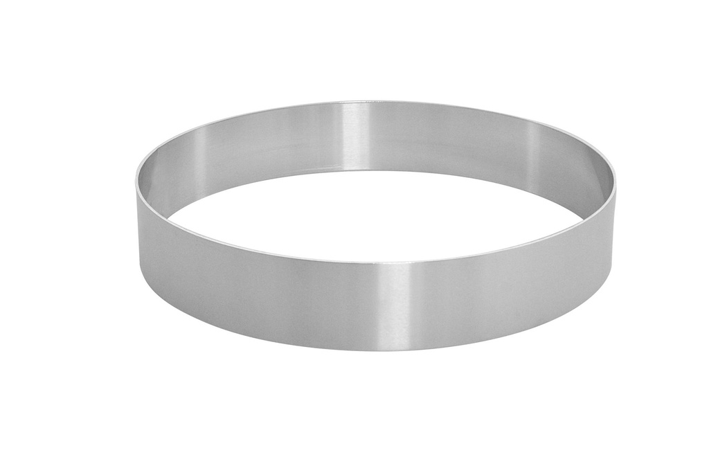 Dessert- und Tortenring aus Aluminium, Ø 280 mm, 50 mm