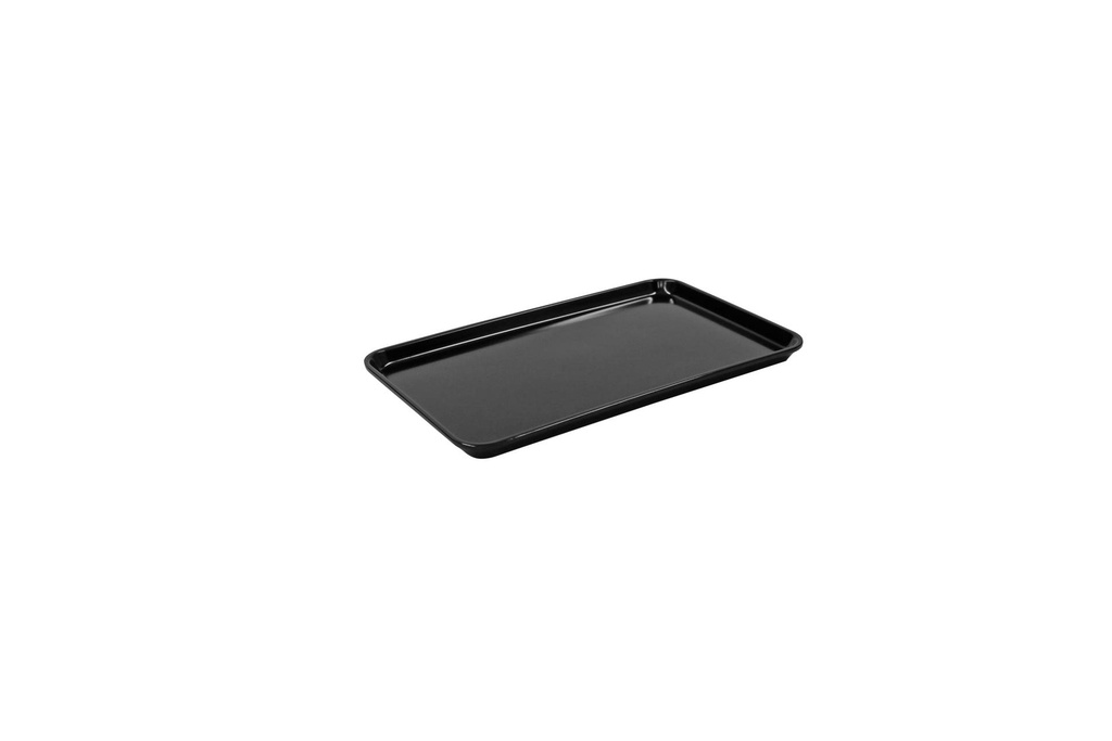 Auslagentablett aus Melamin, 300 x 190 x 17 mm, schwarz