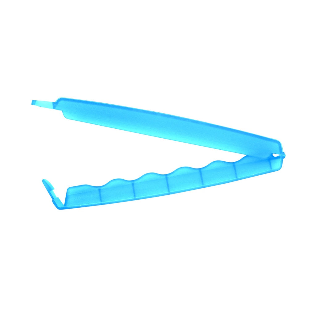 Verschluss-Clip aus Polypropylen, 175 mm, blau