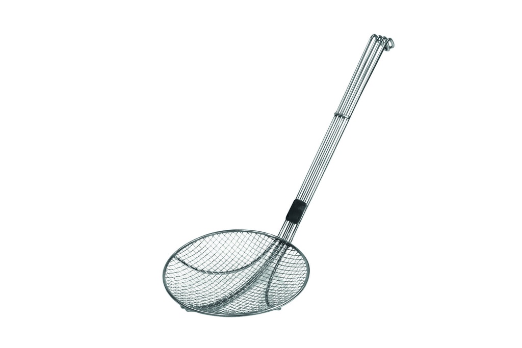Frittierschaufel aus Edelstahl, Ø 160 mm