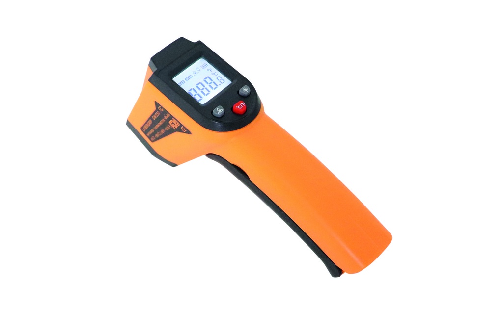 Infrarot-Thermometer, -50 bis + 400° C, 150 x 40 x 105 mm