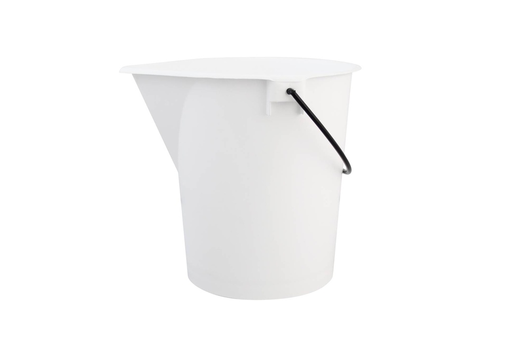 Eimer aus LDPE, 15 l, weiß