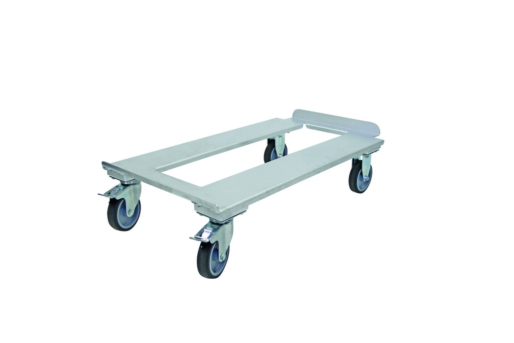 Transporttrolley aus Aluminium, 600 x 400 mm