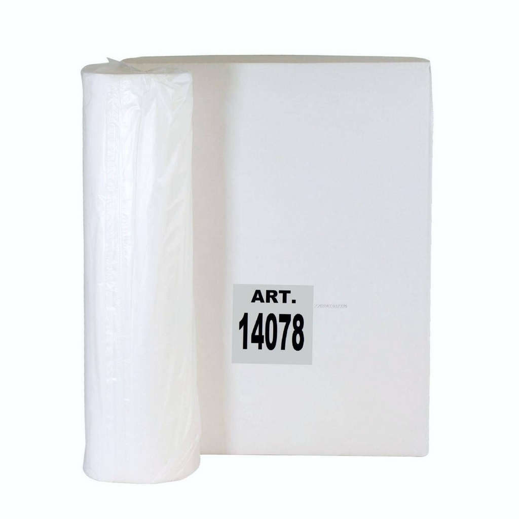 Ärzterollen 2-lagig, 50 cm x 50 m, 100% Zellstoff weiß, 132 Blatt/Rolle | 9 Rollen