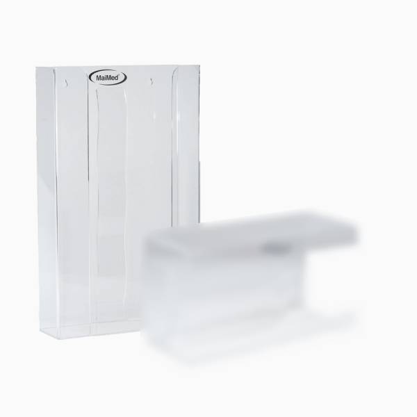 Wandhalter für Handschuhboxen, Acryl | für 3 Boxen