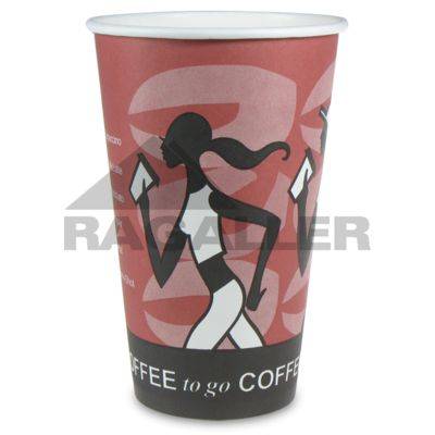 Kaffeebecher US-Coffee-Cup 16oz/400 ml, "Coffee Crabber", d=90 mm | 50 Stück