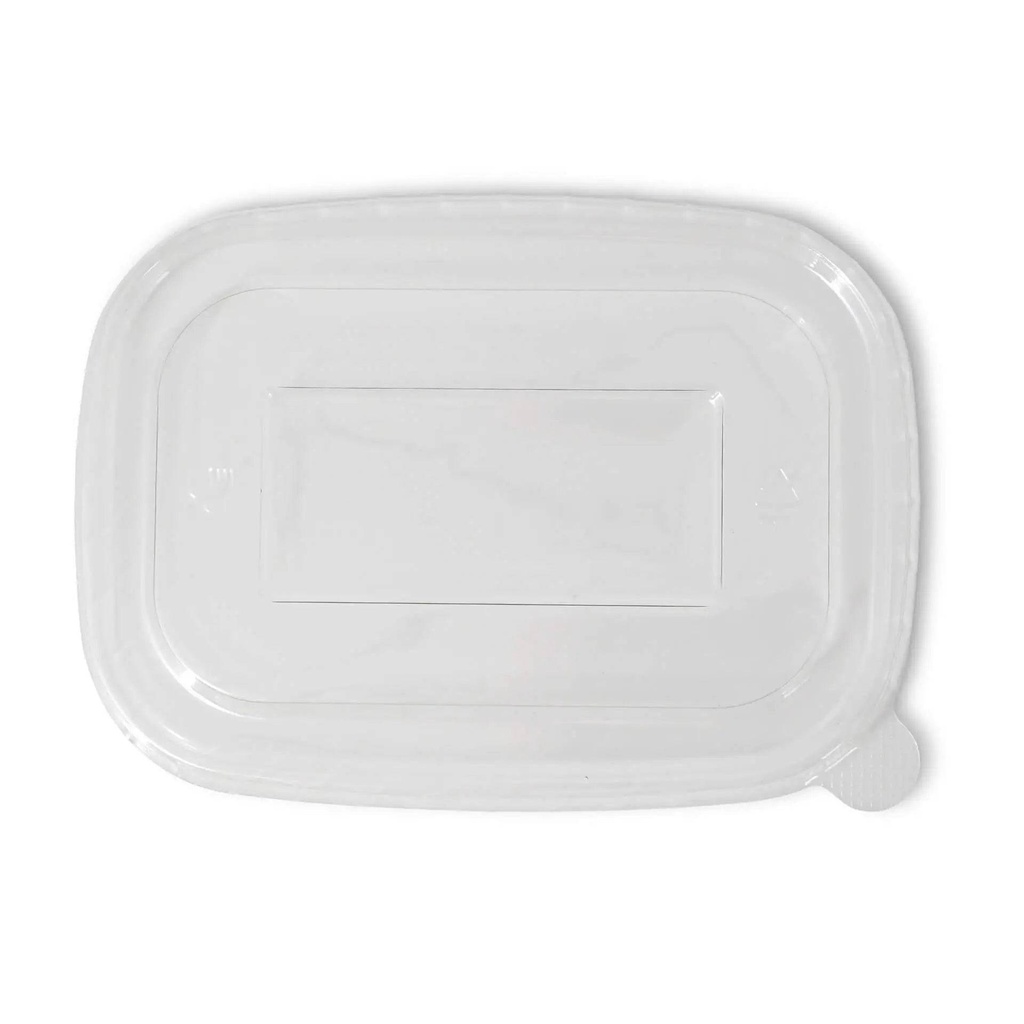 Deckel rPET 172×120 mm – 300 Stück, klar