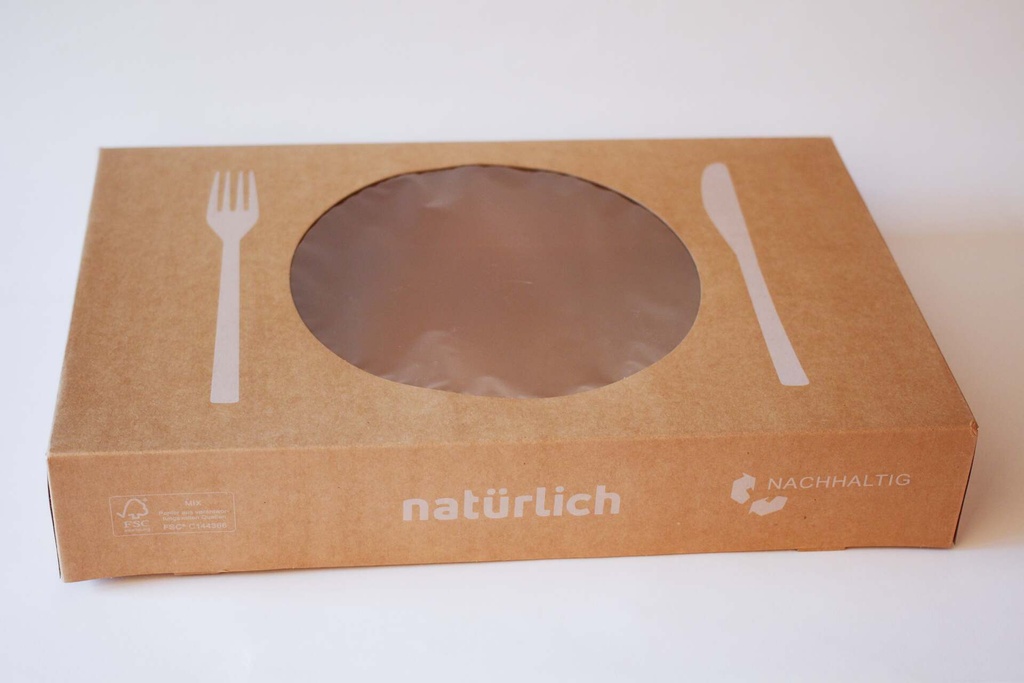 Catering-Box mittel 460×310×80 mm – 80 Stück