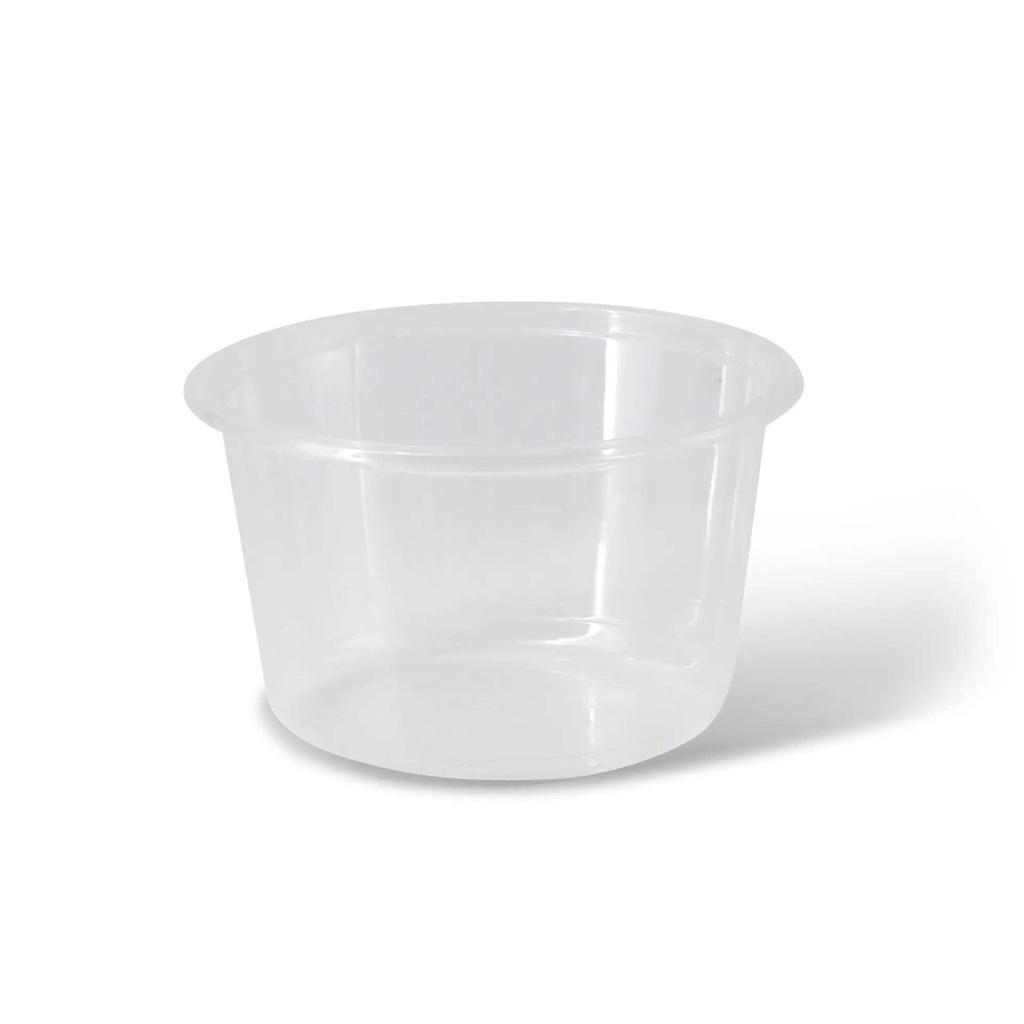 Deli Becher PLA Ø121mm/500ml – 1000 Stück ohne Deckel / Transparent / 1000 Stk.