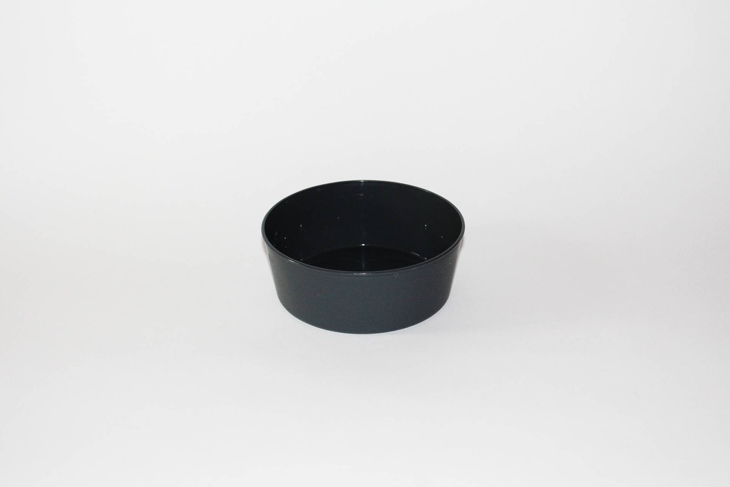 Food Bowl Ø160x60mm/750ml ohne Deckel / schiefergrau / 48 Stk.