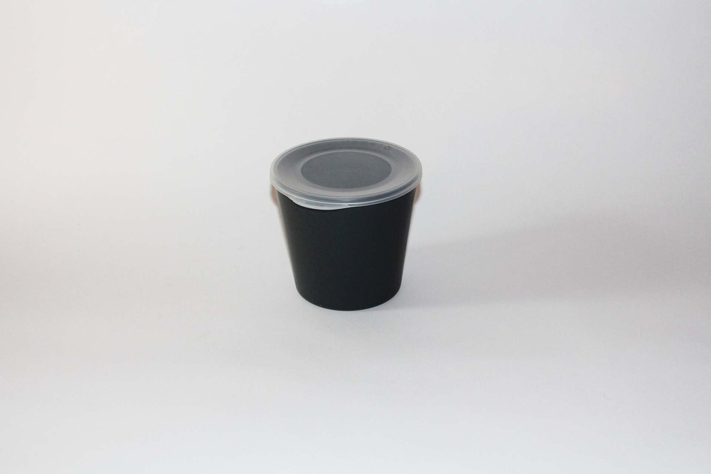 Multi Cup Ø120x110mm/750ml mit Deckel / schiefergrau / 48 Stk.