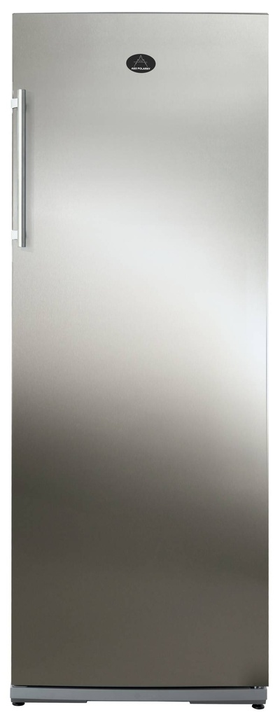 Lagerkühlschrank 310 Liter | 1 Volltür | Inox-Front | 600 x 650 x 1630 mm