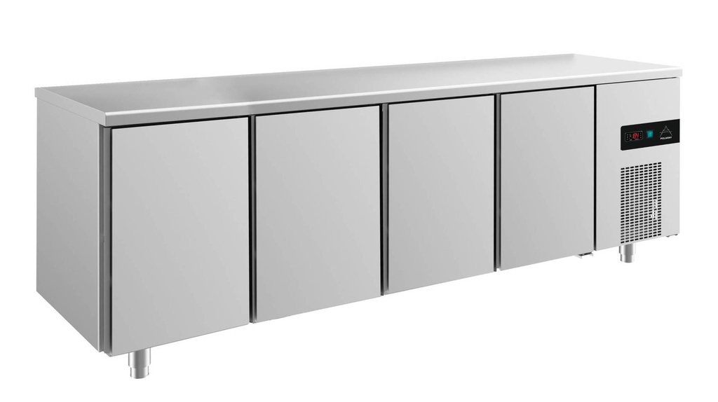 Kühltisch -2 bis +8°C 2330x700x850mm mit 4 Türen