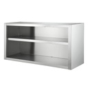 Wandhängeschrank / offen, 1800 x 400 mm