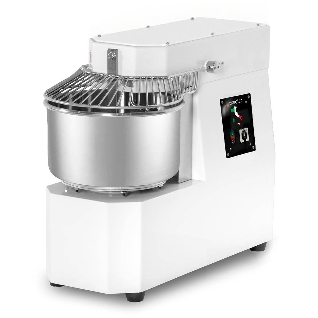Teigknetmaschine fester Kessel - 40 Liter / 400 Volt / 2 Geschwindigkeiten, 480 x 878 mm