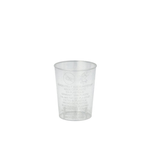 24 x 40 Gläser für Schnaps, PS 4 cl Ø 4,2 cm · 5,2 cm glasklar