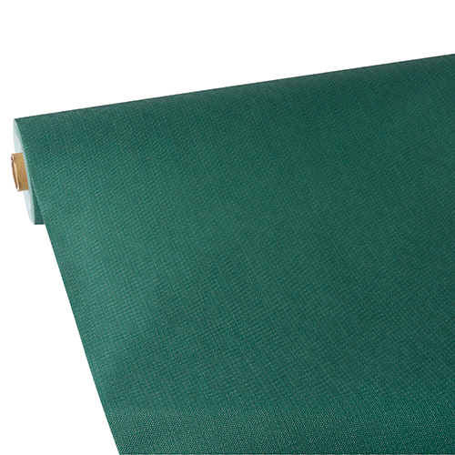 2 x Tischdecke, stoffähnlich, Vlies "soft selection plus" 25 m x 1,18 m dunkelgrün