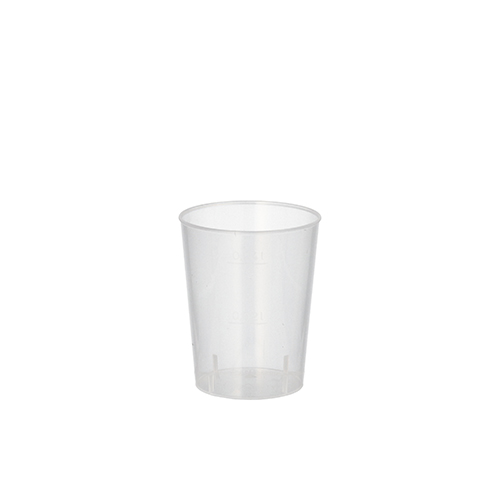 25 x 20 Mehrweg-Gläser für Schnaps PP 4 cl Ø 4,3 cm · 5,2 cm unzerbrechlich