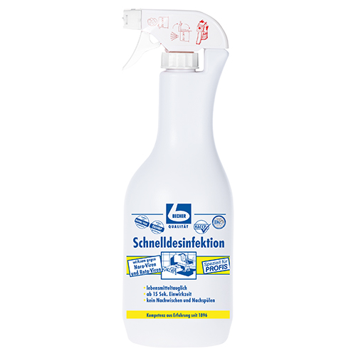 10 x "Dr. Becher" Schnelldesinfektion 1 l