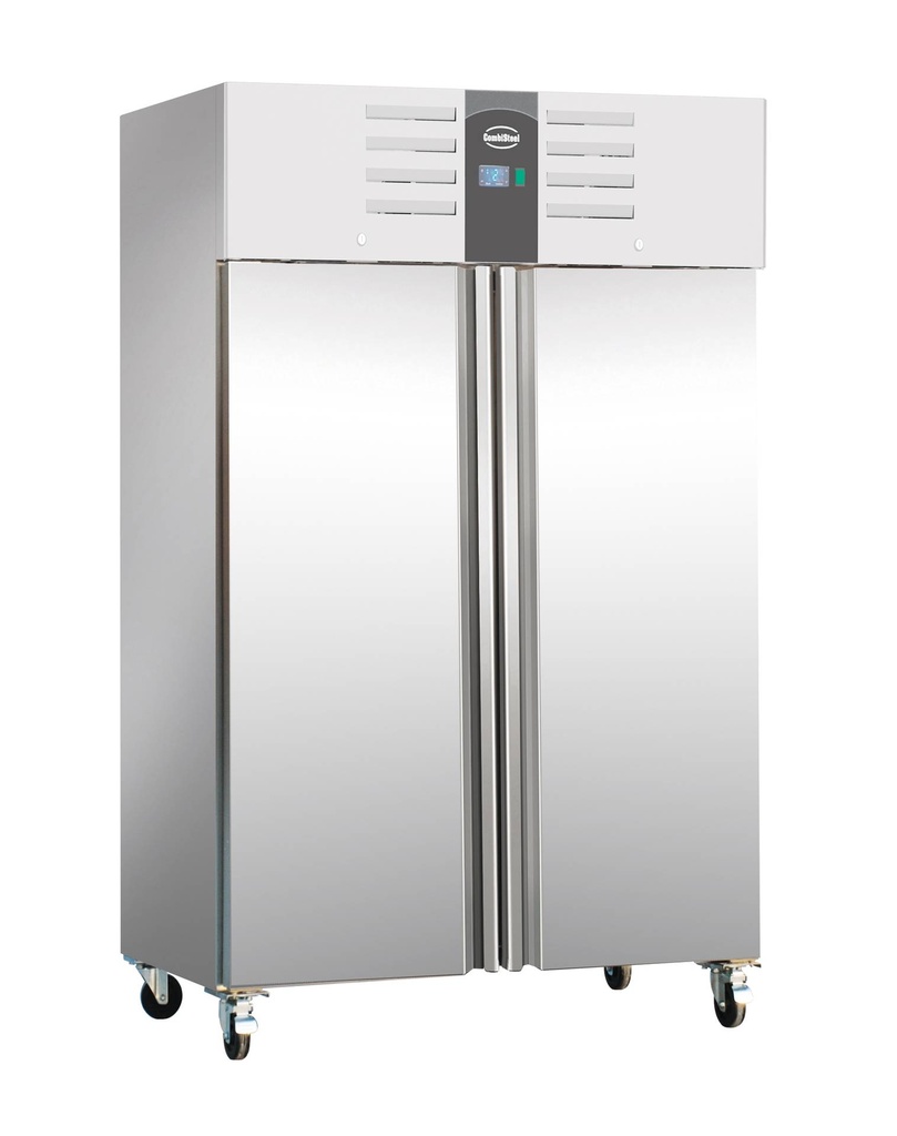Kühlschrank +Alu Statisch, 1200 L, 1340 x 810 x 2010 mm, 1200 L
