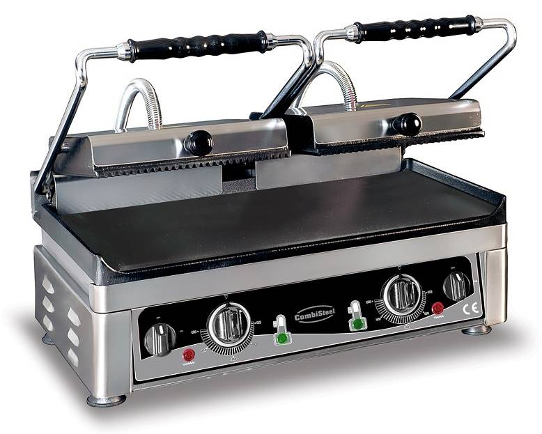 Kontaktgrill Doppelt Glatt, 538 x 360 x 300 mm