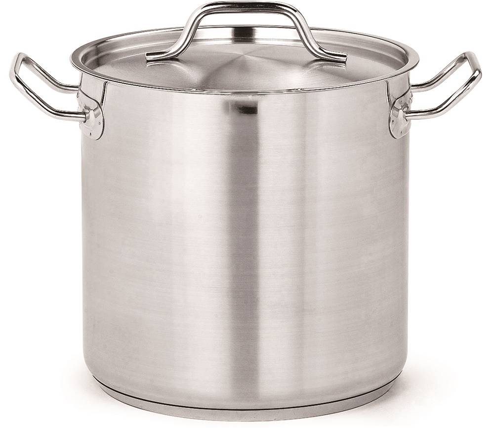 Gemüsetopf Hoch + aus Edelstahl, 71 L, 450 x 450 x 450 mm
