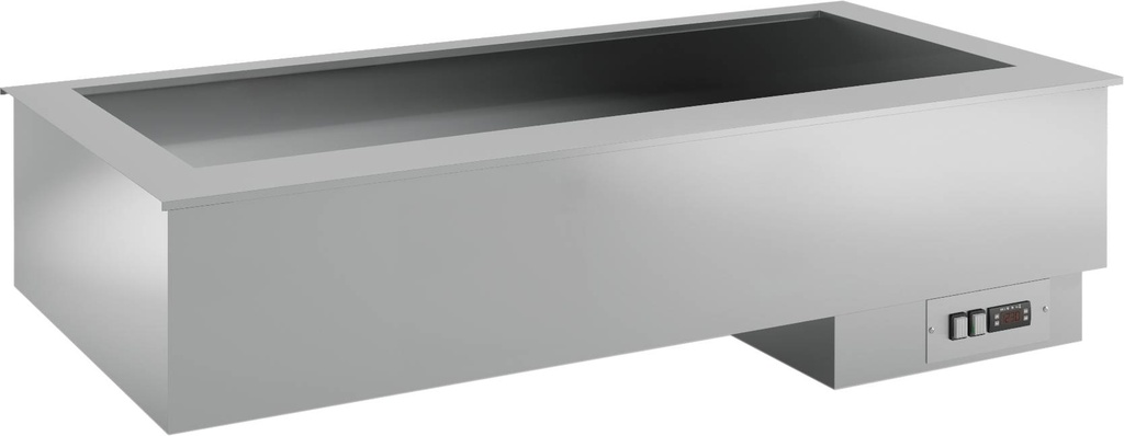 KBS Warmhaltewanne Dry Serie Elegance E-DRY GN 4/1 Einbauwanne