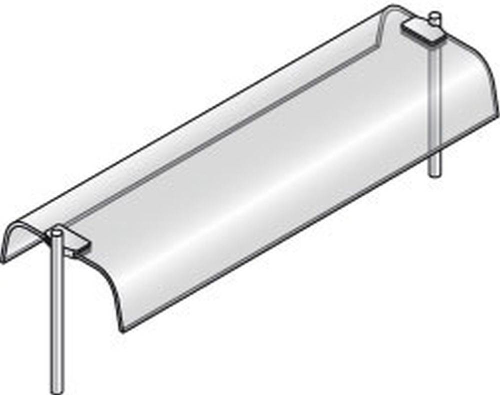KBS HUS 5 - 2-40 Hustenschutz für Einbauwanne und Einbauplatte