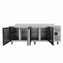 Kühltisch / 4-türig inkl. Aufkantung - Monoblock, 2230 x 700 mm