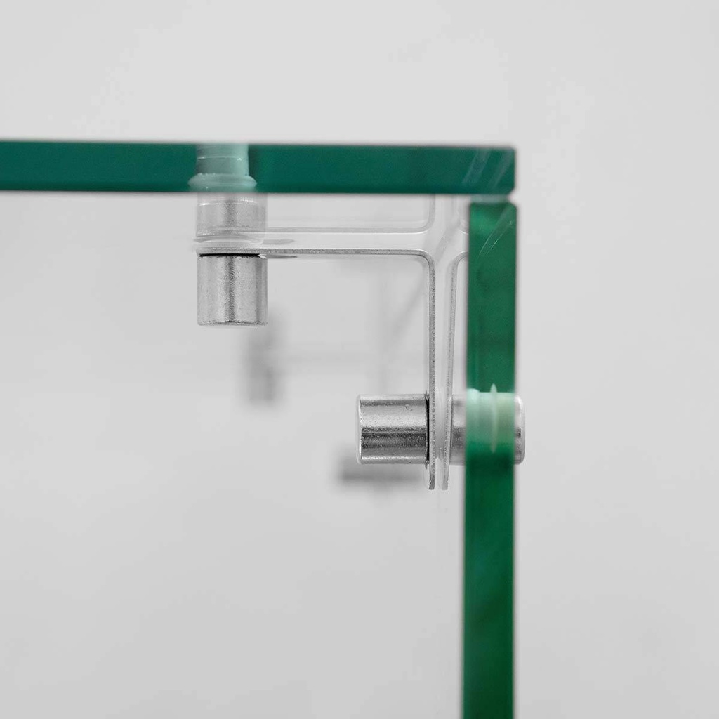Kühlaufsatz mit Glasabdeckung 10xGN1/4, 2000 x 335 mm