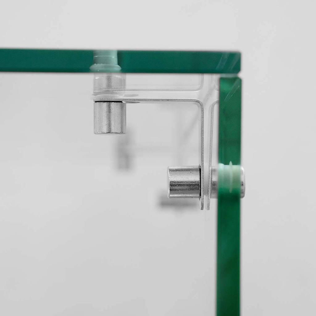 Kühlaufsatz mit Glasabdeckung 9xGN1/3, 2000 x 395 mm
