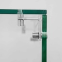 Kühlaufsatz mit Glasabdeckung 9xGN1/4, 1800 x 335 mm