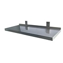 Wandbord inkl. Konsolen zur Wandbefestigung / 1 Etage, 1400 x 300 mm