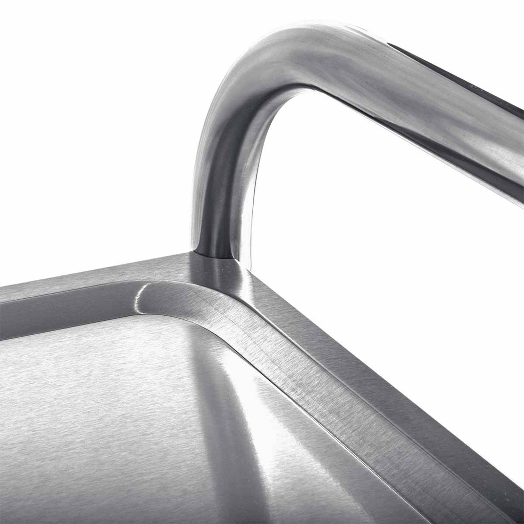 Servierwagen Edelstahl / 5 Böden, 860 x 540 mm