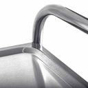 Servierwagen Edelstahl / 5 Böden, 860 x 540 mm