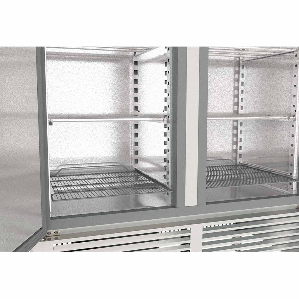 TOPLINE Reifeschrank Dry-Aging, Edelstahl, Abtropfen und Trocknen, 1201 Liter, 1370 x 735 mm