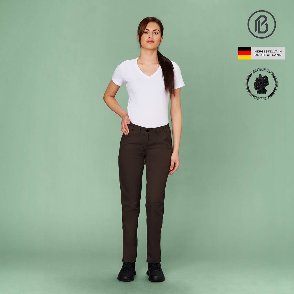 Chino-StraightFit, Damen-Kochhose PRISMA Nr.26