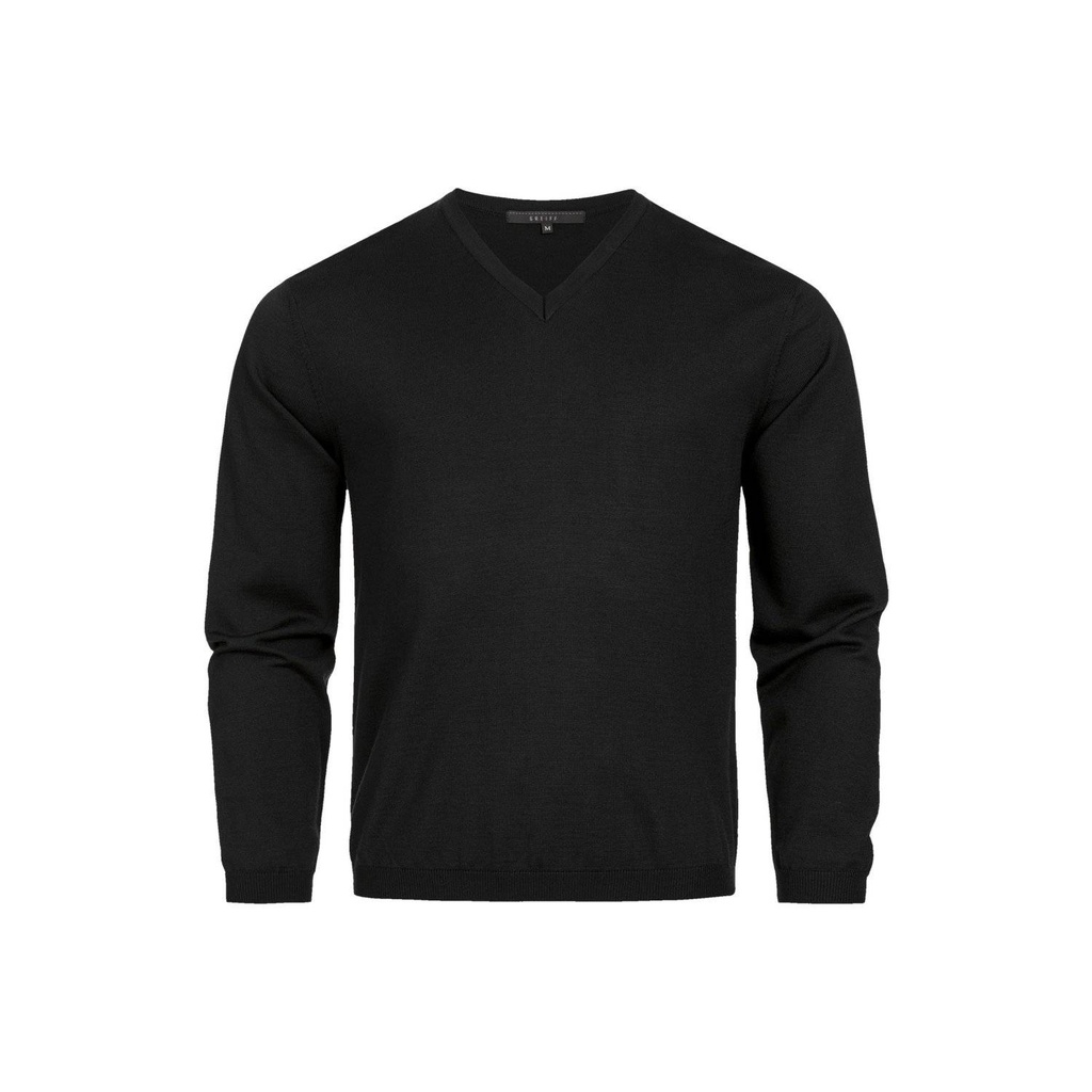 Herren-Pullover mit V-Ausschnitt