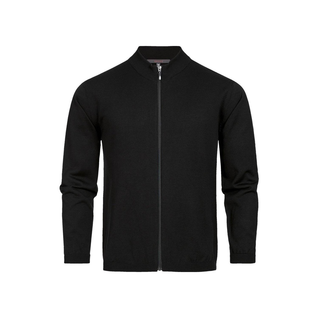 Herren-Strickjacke mit Reißverschluss