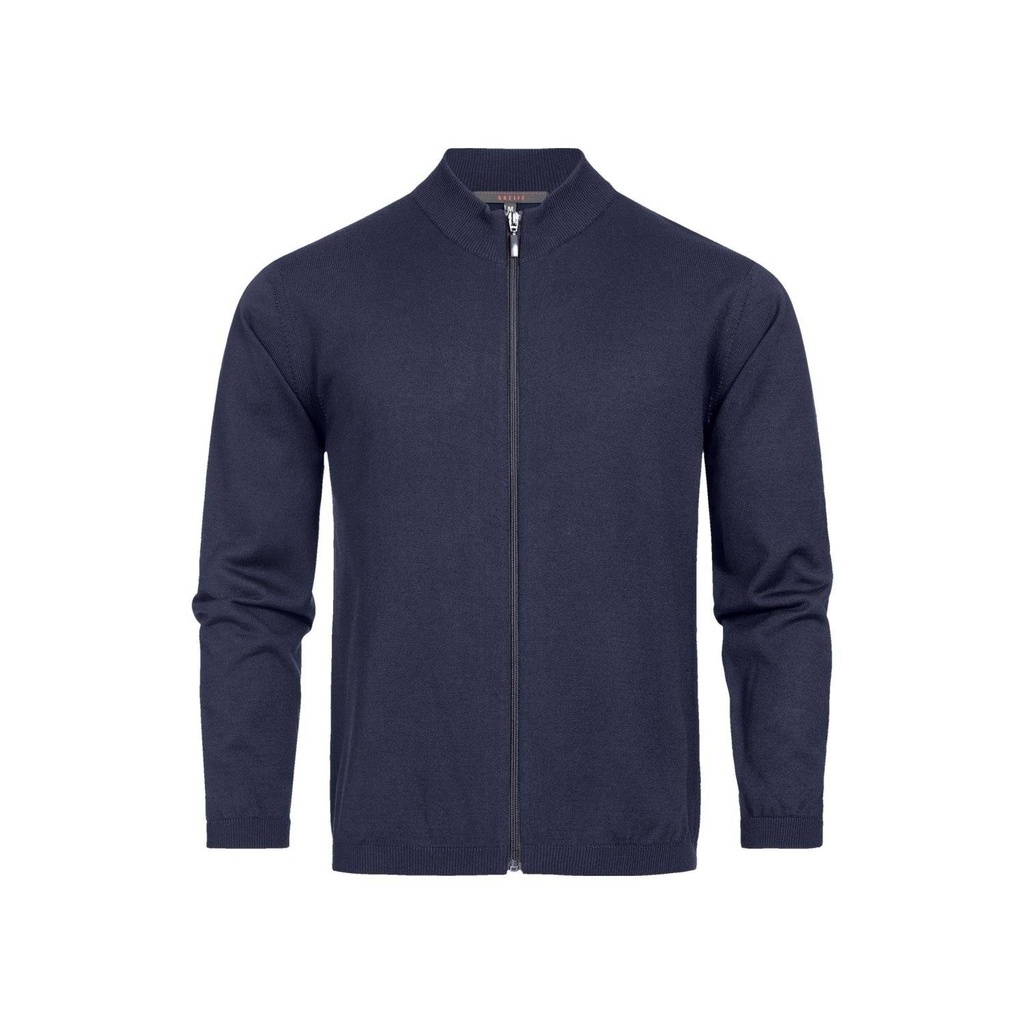 Herren-Strickjacke mit Reißverschluss
