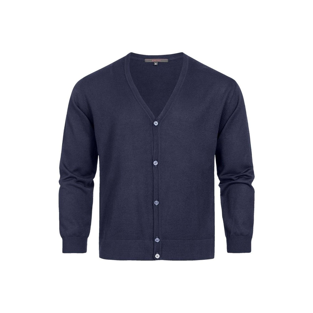 Herren-Strickjacke mit Knöpfen