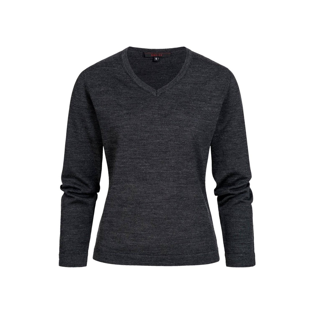 Damen-Pullover mit V-Ausschnitt