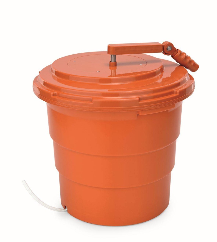 Salatschleuder mit 2 Einsätzen, 25 L