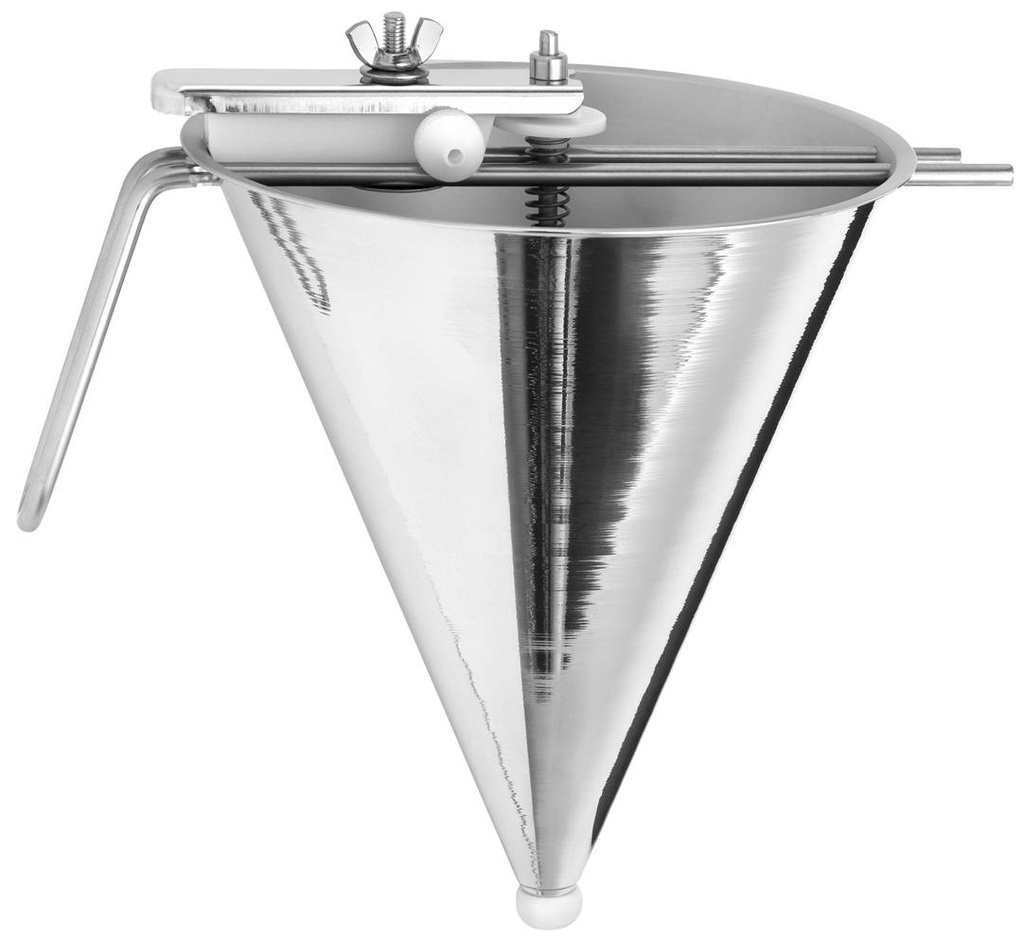 Likör und Fondanttrichter aus CrNi, 180 mm