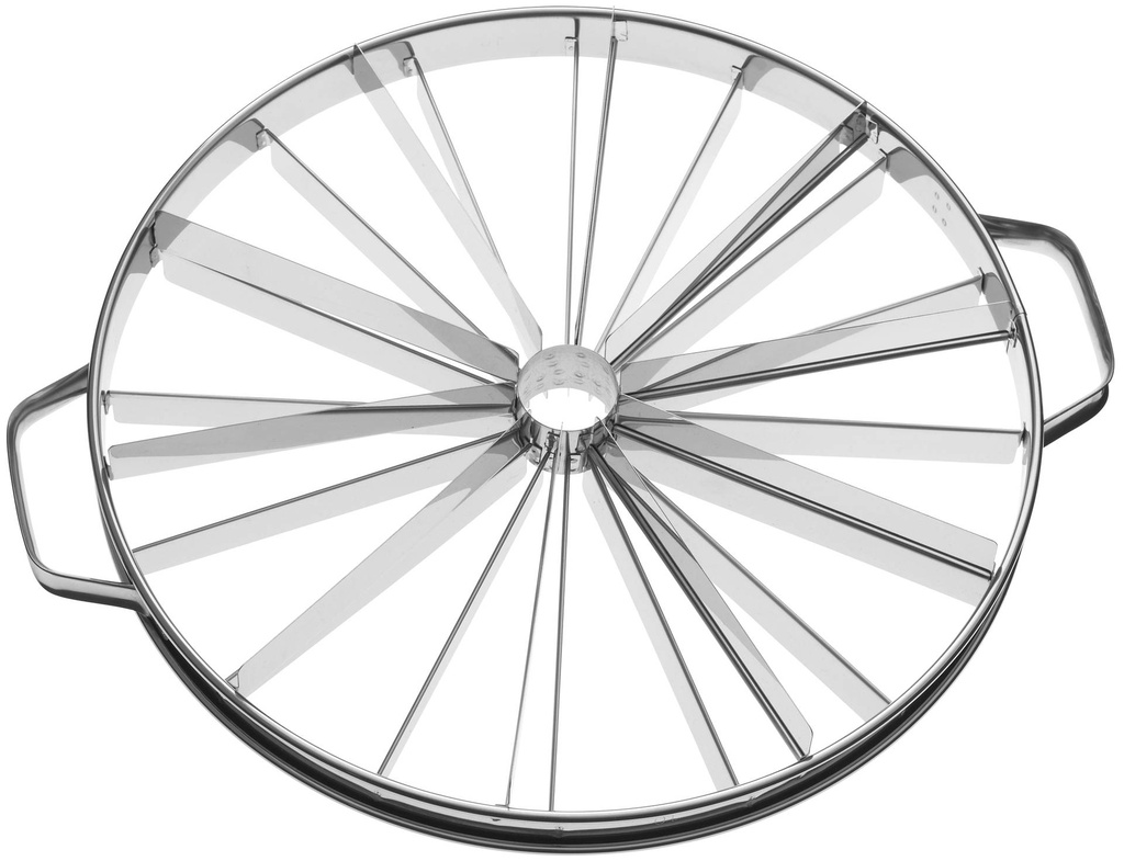 Tortenteiler doppelt aus Edelstahl, ø 32 cm