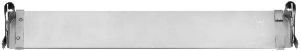 Backblechvorsetzer aus Edelstahl, 33-61 cm
