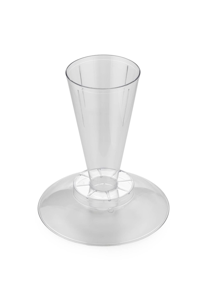 Spritzbeutelständer, transparent