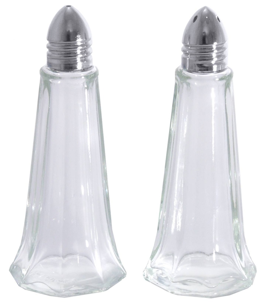 Pfefferstreuer aus Pressglas
