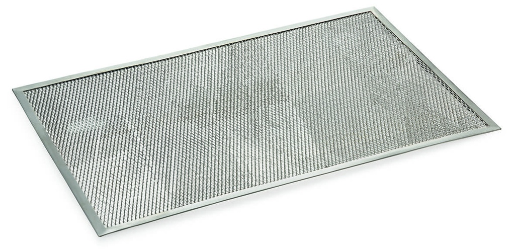 Pizza-Screen aus Aluminium, 60 x 40 cm