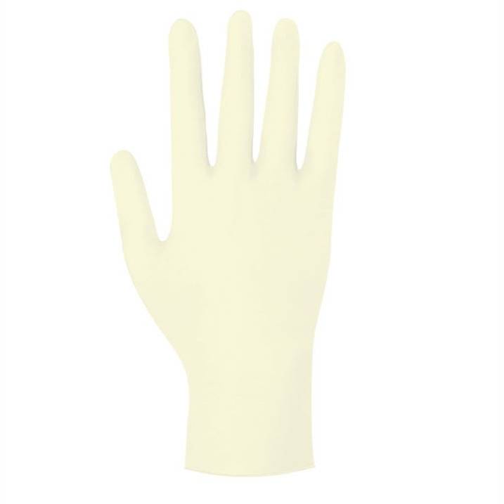 Einweghandschuhe Latex "Eco Plus", puderfrei, 100 Stück/Box | Größe S